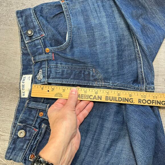 We the Free People Slim Shade Selvedge Jeans 26 - Picture 15 of 16